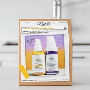 Kiehl’s Day to Night Derm Duo New Set SPF Retinol Serum